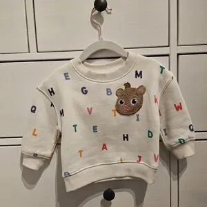 Ms Rachel | Shirts & Tops | Ms Rachel White Alphabet Bear Kids ...